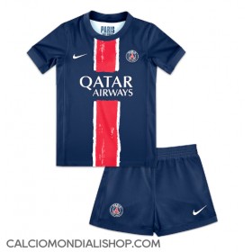 Maglie da calcio Paris Saint-Germain Prima Maglia Bambino 2024-25 Manica Corta (+ Pantaloni corti)